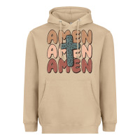 Mushroom amen Heavyweight Hoodie - MaliasSmallBusiness