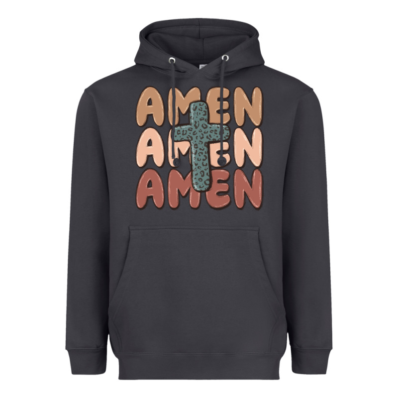 Amen Heavyweight Hoodie by MaliasSmallBusiness | Teevron
