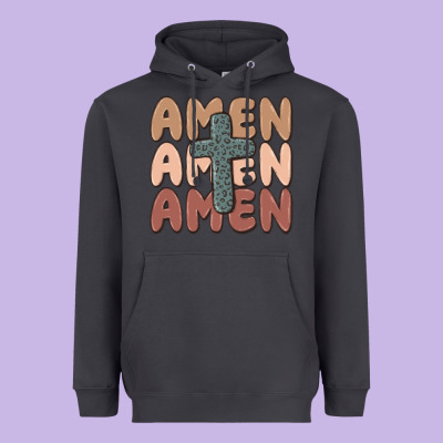 Amen Heavyweight Hoodie Designed By Maliassmallbusiness