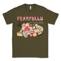 Army Green fearfully and wonderfully created Classic Tee - JahusDesignShop