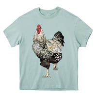 Arona wyandotte rooster Heavy Core Tee - LillyAllenDesigns