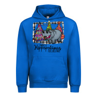 Cobalt I Want Hippopotamus For Christmas Urban Hoodie - Bettercallsaul