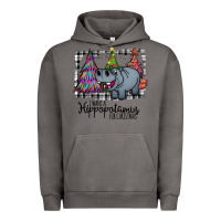 Pigment Tornado I Want Hippopotamus For Christmas Urban Hoodie - Bettercallsaul