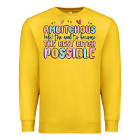Lemon ambitchous (adj.) the need to become the best bitc Premium Sweatshirt - MaliasSmallBusiness