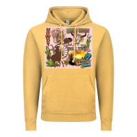 Vintage Mustard wild west western Vintage Hoodie - Zillion Design Studio