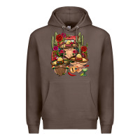 Coffee Mexican Gnomies Truck Premium Hoodie - BundleAndBundleShop