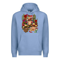 Colony Blue Mexican Gnomies Truck Premium Hoodie - BundleAndBundleShop
