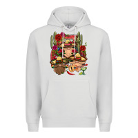 Dove Grey Mexican Gnomies Truck Premium Hoodie - BundleAndBundleShop