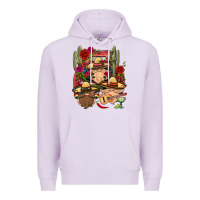 Lilac Mexican Gnomies Truck Premium Hoodie - BundleAndBundleShop