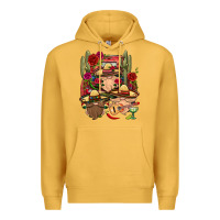 Mustard Mexican Gnomies Truck Premium Hoodie - BundleAndBundleShop
