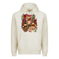 Oatmeal Heather Mexican Gnomies Truck Premium Hoodie - BundleAndBundleShop