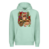 Seafoam Mexican Gnomies Truck Premium Hoodie - BundleAndBundleShop