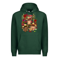 Sports Green Mexican Gnomies Truck Premium Hoodie - BundleAndBundleShop