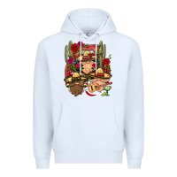 White Mexican Gnomies Truck Premium Hoodie - BundleAndBundleShop