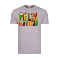 Vintage Zinc feliz navidad Vintage Tee - Zillion Design Studio