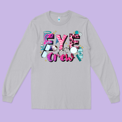 Eye Crew Long Sleeve Tee Designed By Jahusdesignshop