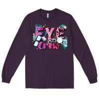 Plum eye crew Long Sleeve Tee - JahusDesignShop