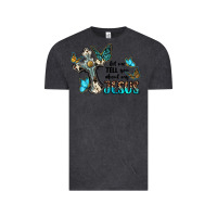 Vintage Black let me tell you about my jesus Vintage Tee - BarkalooDesign