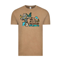 Vintage Coffee let me tell you about my jesus Vintage Tee - BarkalooDesign