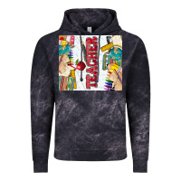 Cloud Black teacher Vintage Hoodie - Zillion Design Studio