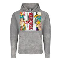 Cloud Rock teacher Vintage Hoodie - Zillion Design Studio