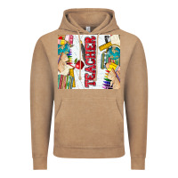 Vintage Coffee teacher Vintage Hoodie - Zillion Design Studio