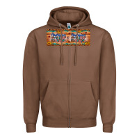Chestnut american babe Zipper Hoodie - Artiststas