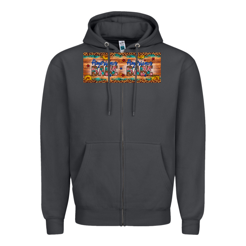 American Babe Zipper Hoodie by Artiststas | Teevron