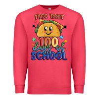 Cardinal taco bout 100 days of school Premium Sweatshirt - MaliasSmallBusiness