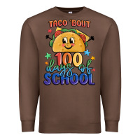 Chestnut taco bout 100 days of school Premium Sweatshirt - MaliasSmallBusiness