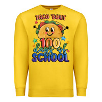 Lemon taco bout 100 days of school Premium Sweatshirt - MaliasSmallBusiness