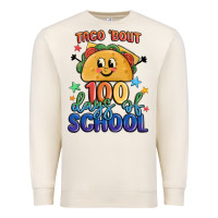 Sandshell taco bout 100 days of school Premium Sweatshirt - MaliasSmallBusiness