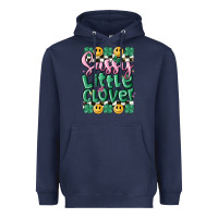 Navy sassy little glover Heavyweight Hoodie - MaliasSmallBusiness