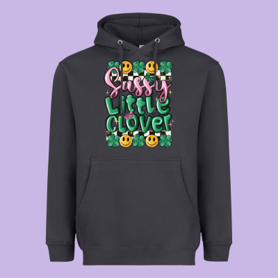 Sassy Little Glover Heavyweight Hoodie Designed By Maliassmallbusiness