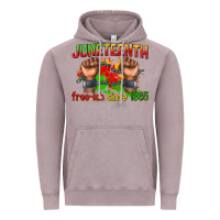 Vintage Zinc juneteenth free ish since 1865 Vintage Hoodie - texasbilliewilder