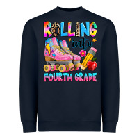 Navy rolling into fourth grade Heavyweight Sweatshirt - texasbilliewilder