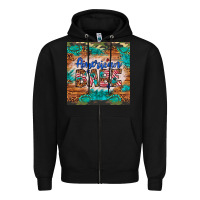 Black american babe Zipper Hoodie - Artiststas