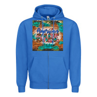 True Royal american babe Zipper Hoodie - Artiststas