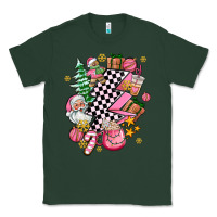 Sports Green pink christmas lightning bolt Classic Tee - AdoDesignShop