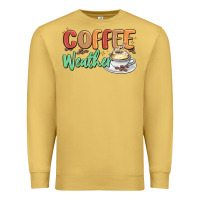 Antique Gold coffee weather Premium Sweatshirt - MaliasSmallBusiness
