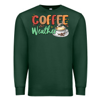 Sports Green coffee weather Premium Sweatshirt - MaliasSmallBusiness