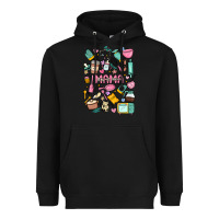 Black can't talk right now doing mama stay at home stuff Heavyweight Hoodie - MaliasSmallBusiness