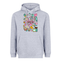 Heather Grey can't talk right now doing mama stay at home stuff Heavyweight Hoodie - MaliasSmallBusiness