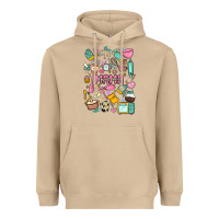 Mushroom can't talk right now doing mama stay at home stuff Heavyweight Hoodie - MaliasSmallBusiness