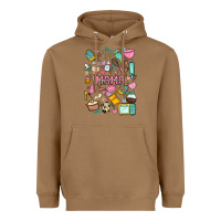 Toasted Coconut can't talk right now doing mama stay at home stuff Heavyweight Hoodie - MaliasSmallBusiness