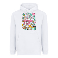 White can't talk right now doing mama stay at home stuff Heavyweight Hoodie - MaliasSmallBusiness