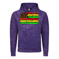 Cloud Purple juneteenth flag Vintage Hoodie - texasbilliewilder