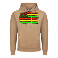 Vintage Coffee juneteenth flag Vintage Hoodie - texasbilliewilder