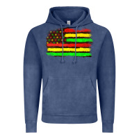 Vintage Denim juneteenth flag Vintage Hoodie - texasbilliewilder