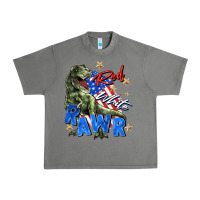Tornado red white rawr Urban Heavy Tee - Zillion Design Studio